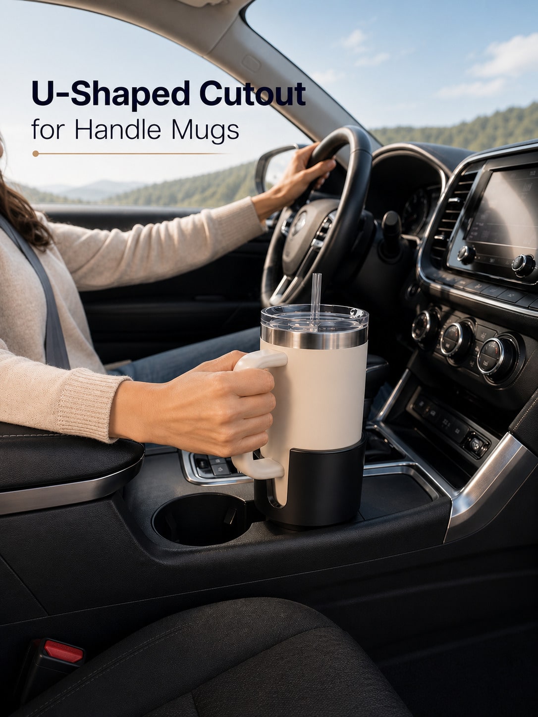 Tablet Accessories For Car - Car Cup Holder Expander Adapter for