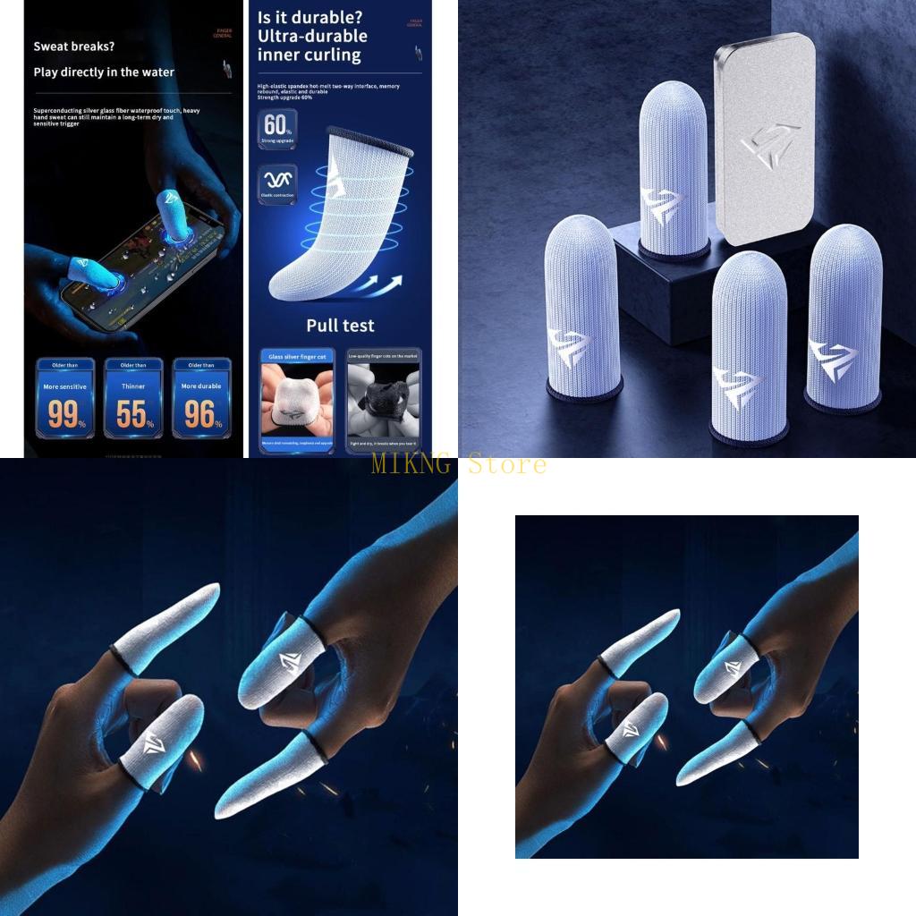 Best Tablet Gaming Accessories - 2Pair Game Glove Tablet Screen Touch