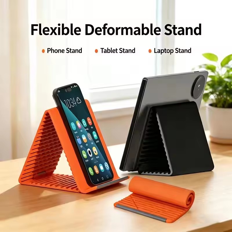 Tablet Holder Accessories - Lazy Portable Phone Stand Silicone Desktop