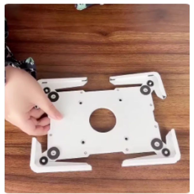 Tablet Stand Adjustable - Wall Mount Adjustable Tablet Enclosure Holder,
