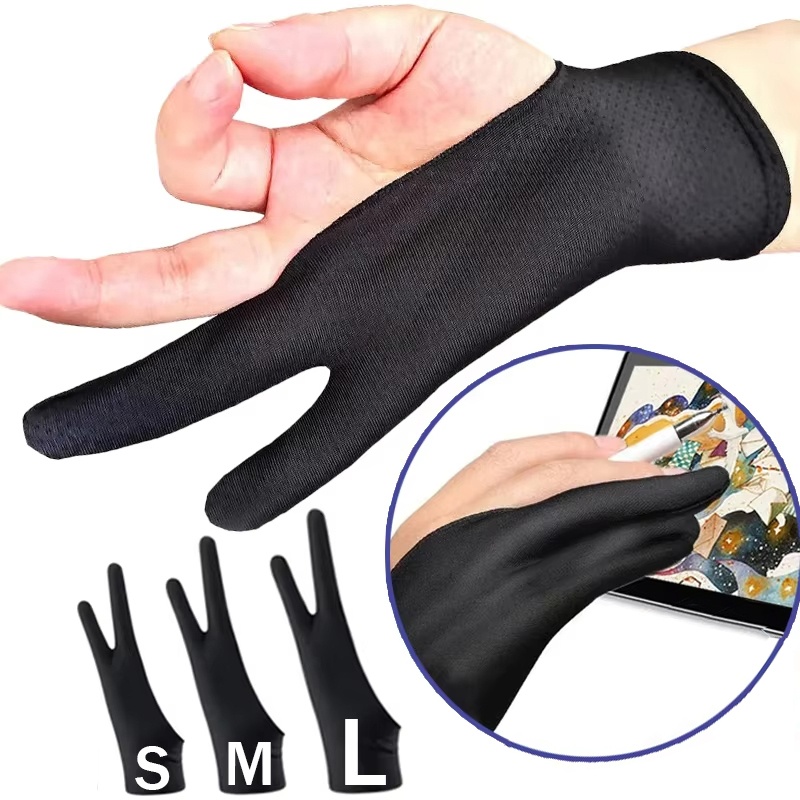 Drawing Glove Artist - Drawing Glove Anti-touch Two-Finger Gloves For