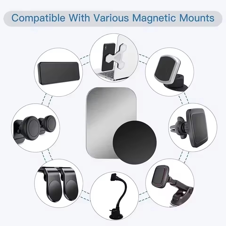 5/10pcs Magnetic Metal Plate D - Tablet Accessories For Car 评论和价格