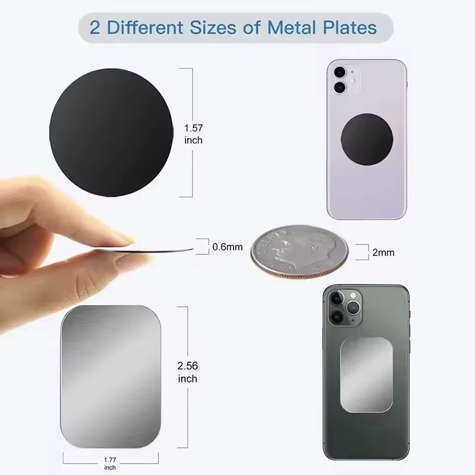 5/10pcs Magnetic Metal Plate D - Tablet Accessories For Car 评论和价格
