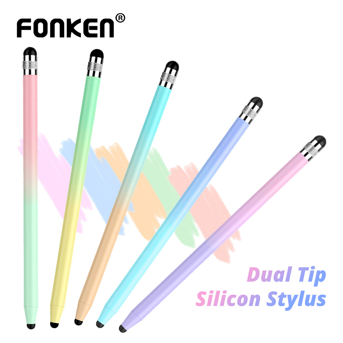Universal 2 in 1 Stylus Pen fo - Tablet Accessories For Kids 评论和价格