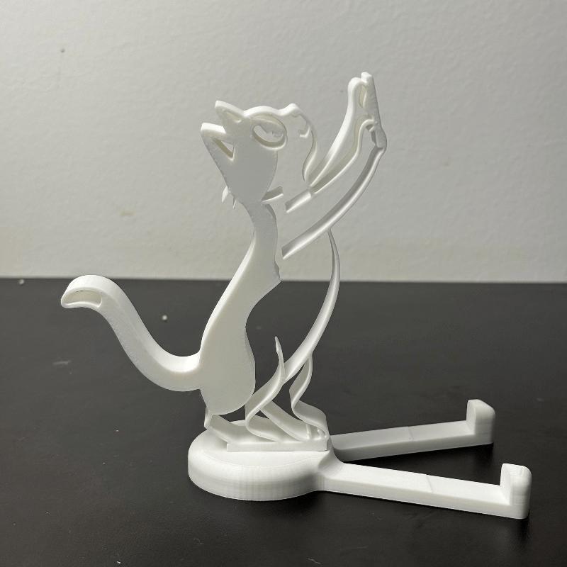 Abstract Hollow Line Cat Phone - Tablet Holder Accessories 评论和价格