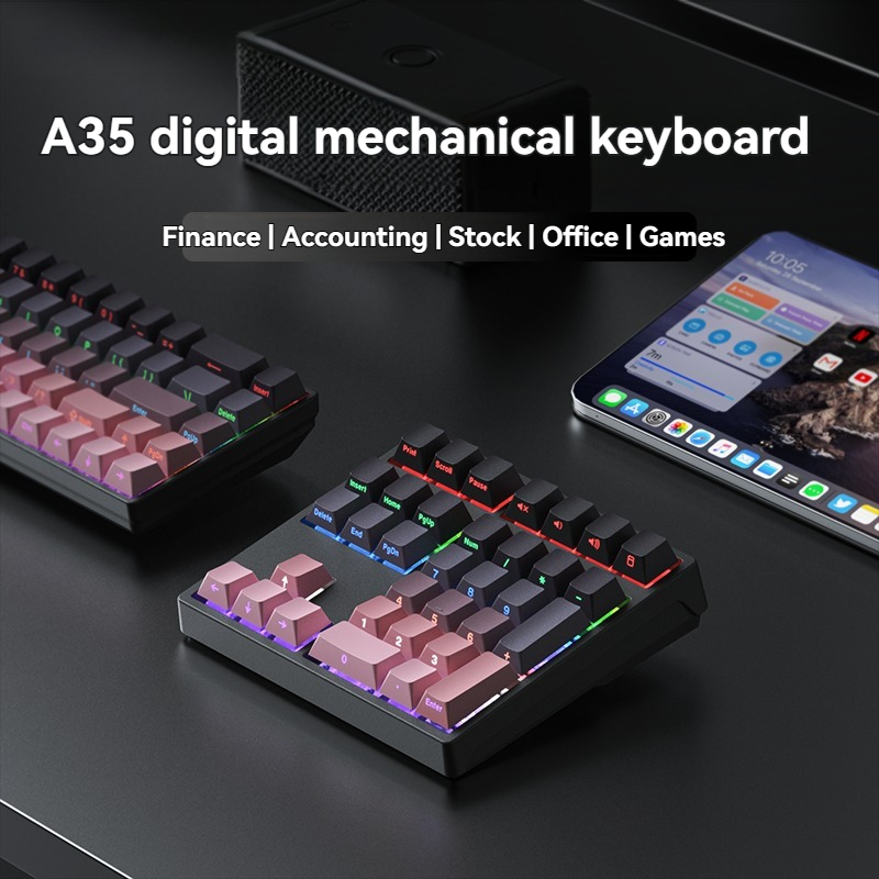 A35 Numeric Keyboard Wired Sin - Tablet Accessories Gifts 评论和价格