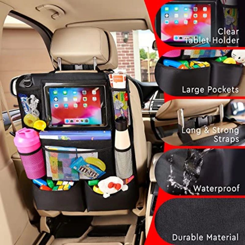 Car Seat Organizer Multifuncti - Tablet Accessories For Car 评论和价格