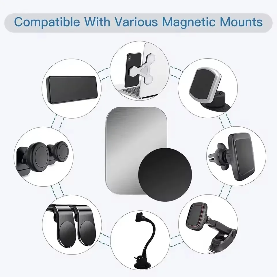 5/10pcs Magnetic Metal Plate D - Tablet Accessories For Car 评论和价格