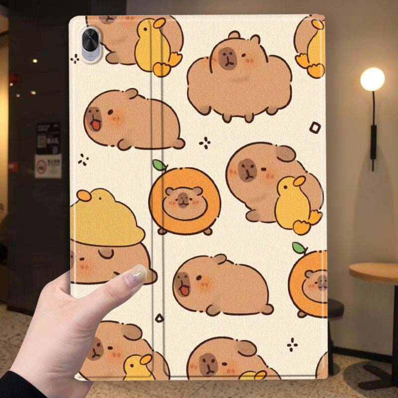 Cartoon Capybara For Huawei Ho - Honor Tablet X9 Accessories 评论和价格