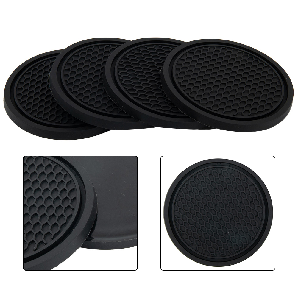 4 Pcs Black Car Auto Cup Holde - Tablet Accessories For Car 评论和价格