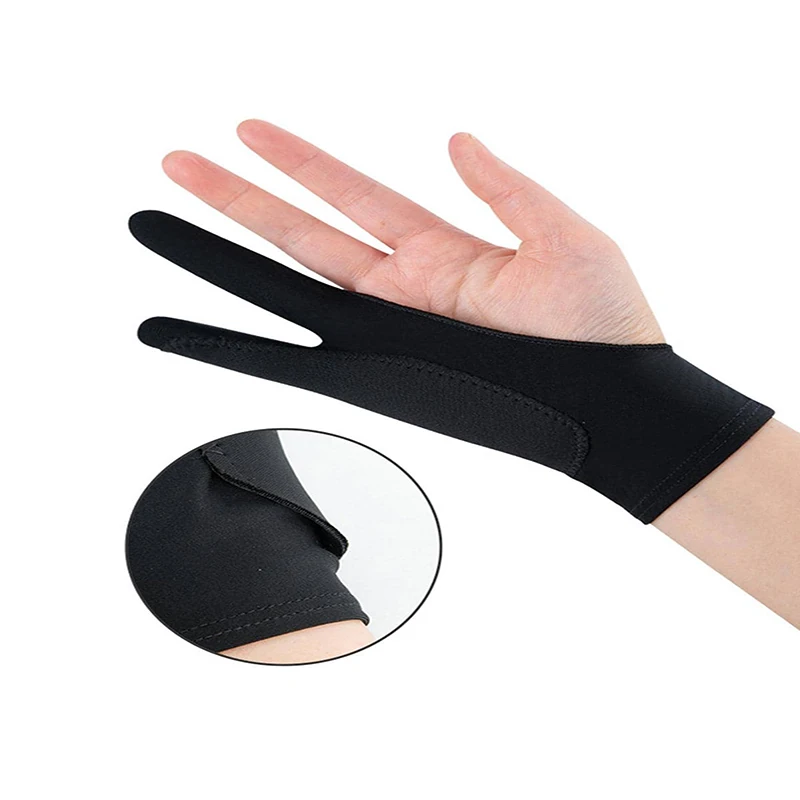 1/2 Layers Art 2 Finger Anti-m - Drawing Glove Artist 评论和价格