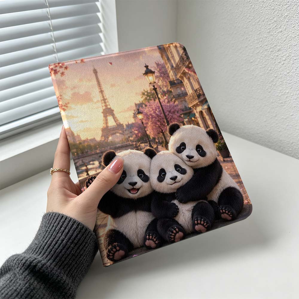 Cute Panda Pattern For Huawei  - Honor Tablet X9 Accessories 评论和价格