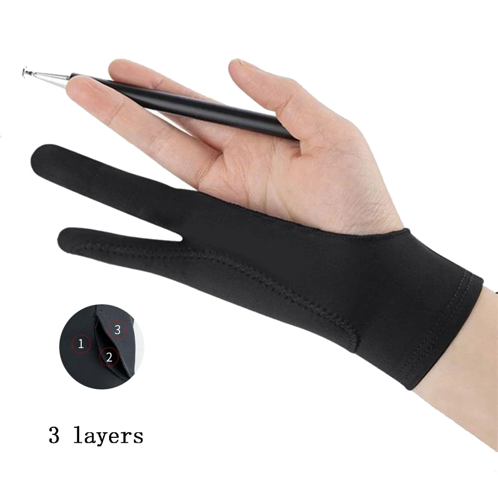 Anti-touch Painting Glove Tabl - Drawing Glove Artist 评论和价格