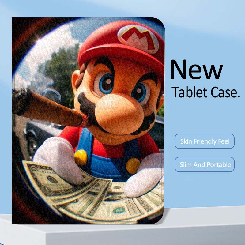 Cartoon M-Marios Art For Samsu - Samsung Tablet With Accessories 评论和价格