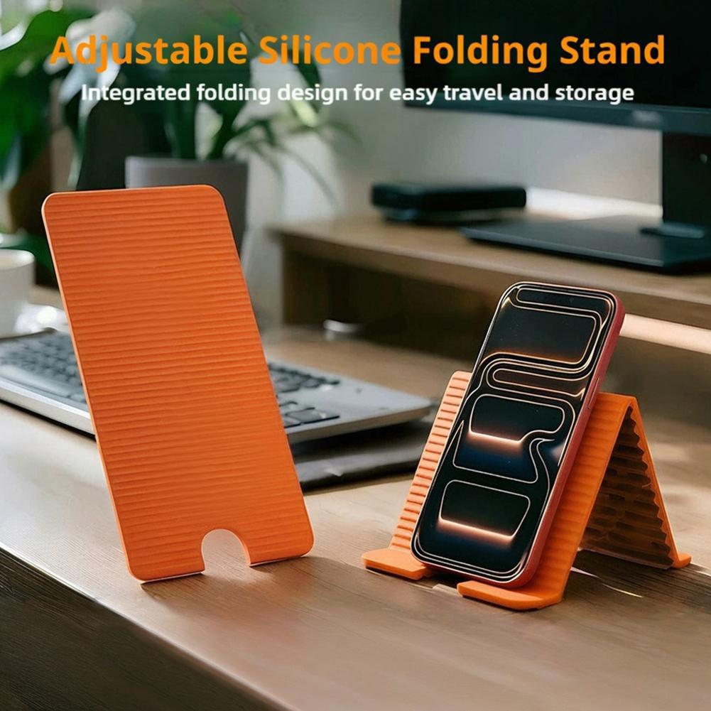 Portable Silicone Mobile Phone - Tablet Stand Adjustable 评论和价格