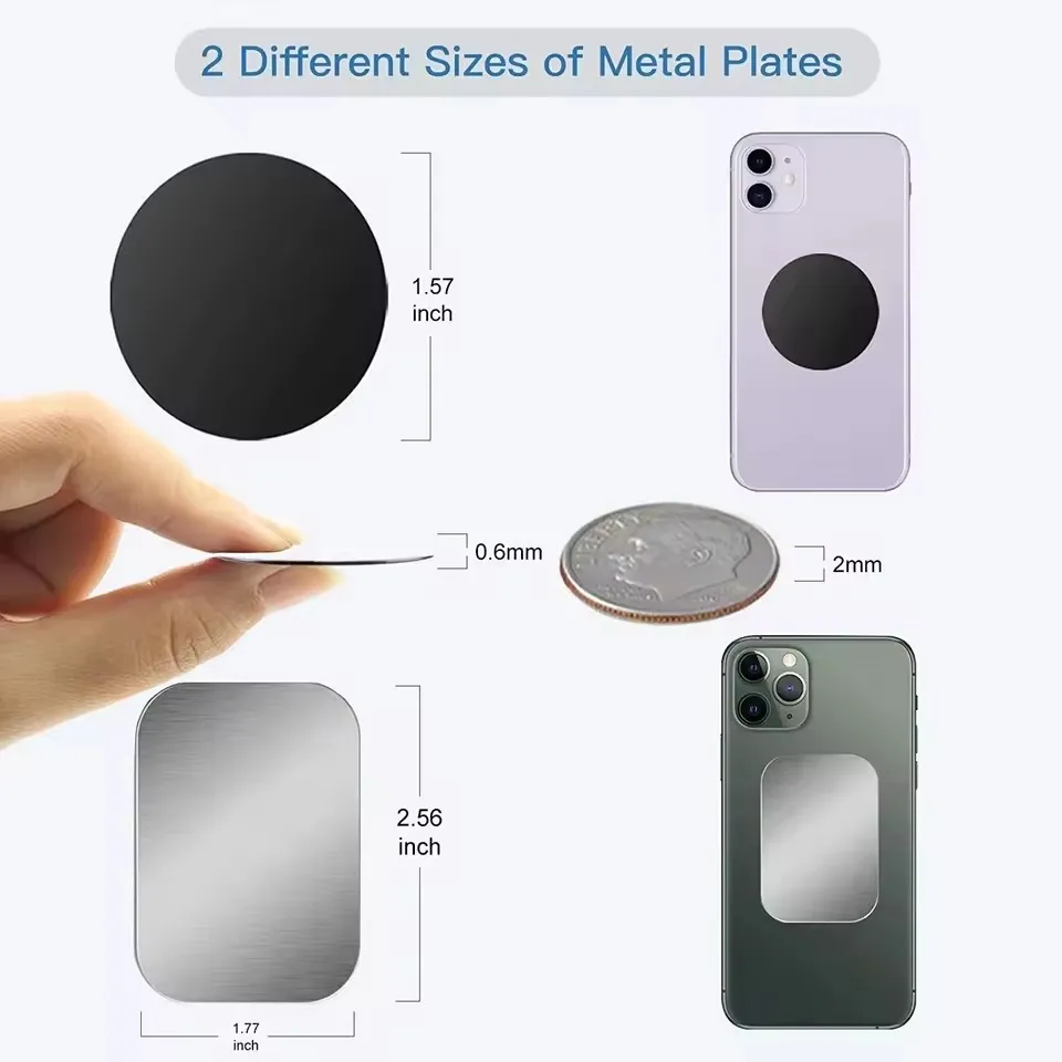 Thin Magnetic Metal Plate For  - Tablet Accessories For Car 评论和价格