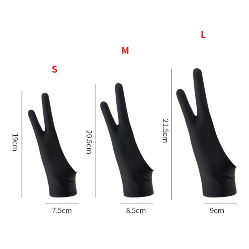 1pcs Simple 1/2 Fingers Painti - Drawing Glove Artist 评论和价格
