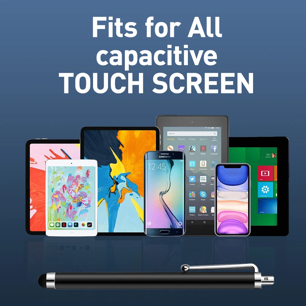 10Pcs/Lot Universal Stylus Pen - Tablet Accessories For Kids 评论和价格