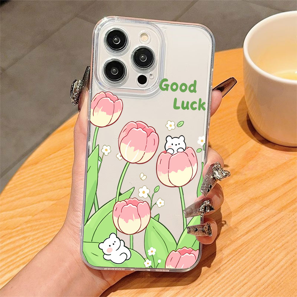 Floral Pattern Phone Case For  - Apple Iphone 15 评论和价格