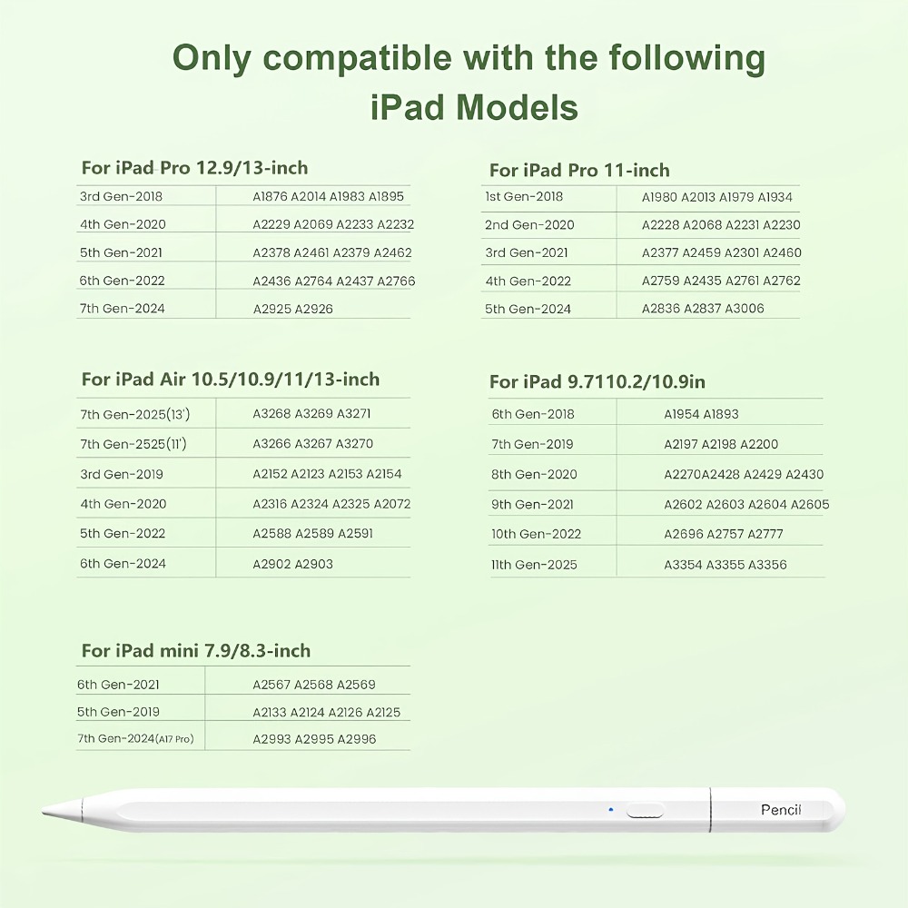 For Apple Pencil For iPad A16  - Tablet Accessories For Kids 评论和价格