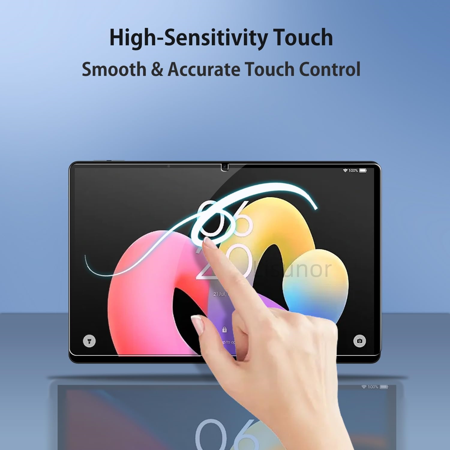 1 PCS 9H Tempered Glass Tablet - Tcl Tablet Accessories 评论和价格